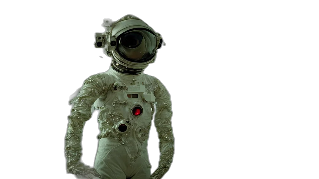 robot, jacket, concept art, outer space transparent PNG cut-out