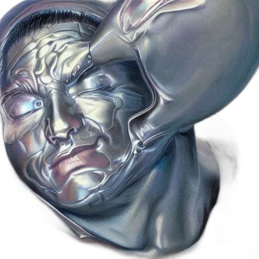 mask, face, robot, crown transparent PNG cut-out