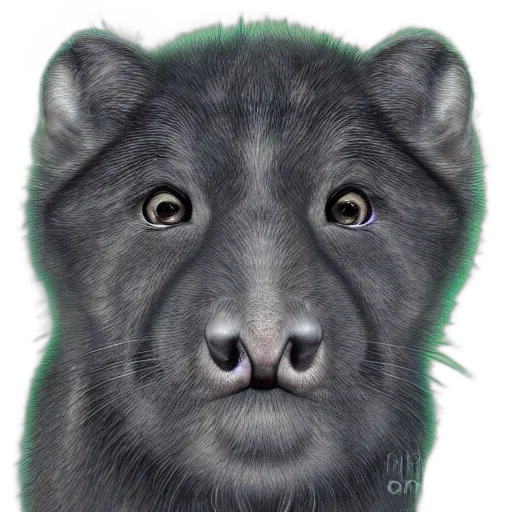 animal, face, creature, staff transparent PNG cut-out