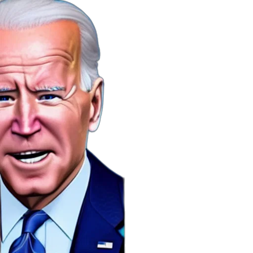 face, photorealistic, joe, biden transparent PNG cut-out