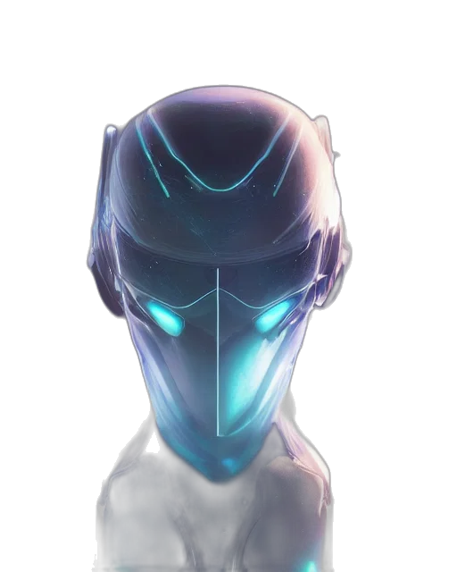 mask, robot, face, creature transparent PNG cut-out