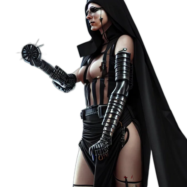 comic book art, concept art, fantasy art, 3d render transparent PNG cut-out