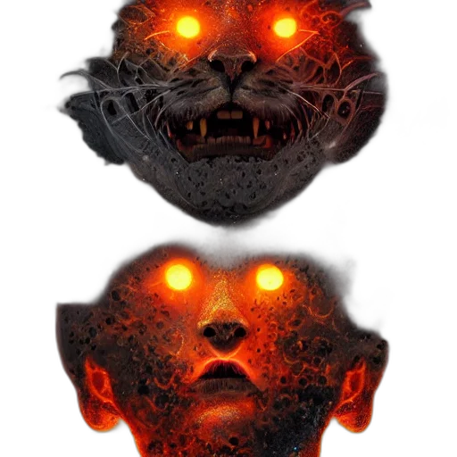 mask, face, creature, crown transparent PNG cut-out