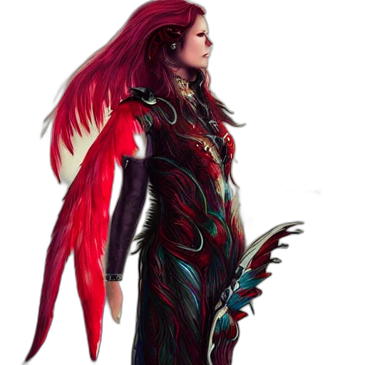 concept art, fantasy art, comic book art, pixel art transparent PNG cut-out