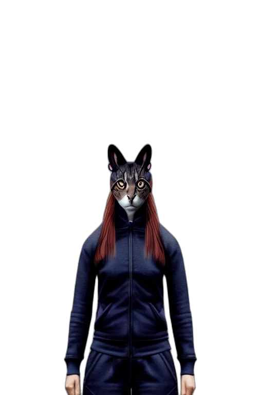 jacket, animal, creature, concept art transparent PNG cut-out