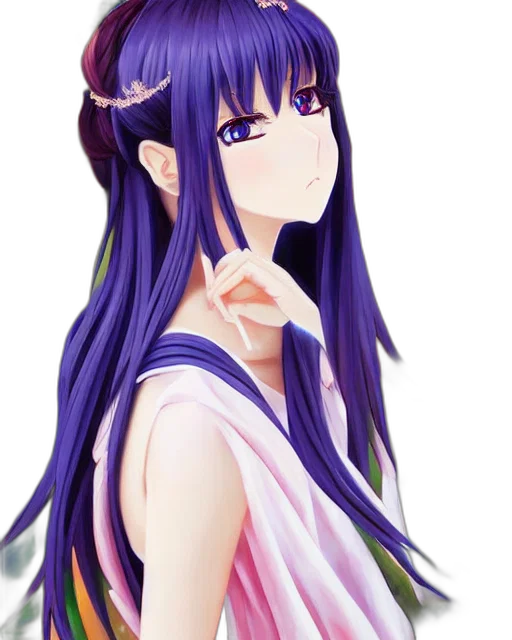 dress, face, weapon, crown transparent PNG cut-out