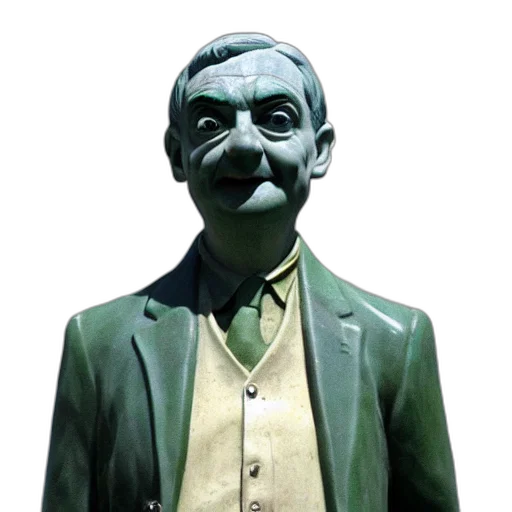 face, staff, mask, 3d render transparent PNG cut-out