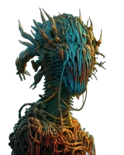 dragon, creature, staff, animal transparent PNG cut-out