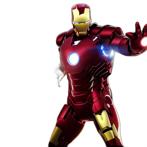 3d render, comic book art, concept art, screen transparent PNG cut-out