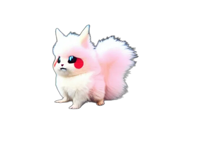 animal, creature, staff, hair transparent PNG cut-out