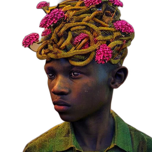 crown, hat, hair, creature transparent PNG cut-out