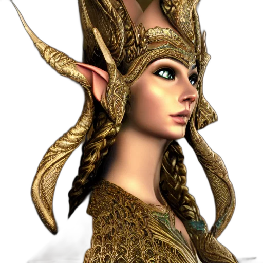 staff, dragon, crown, jewelry transparent PNG cut-out
