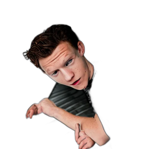 face, staff, creature, hair transparent PNG cut-out
