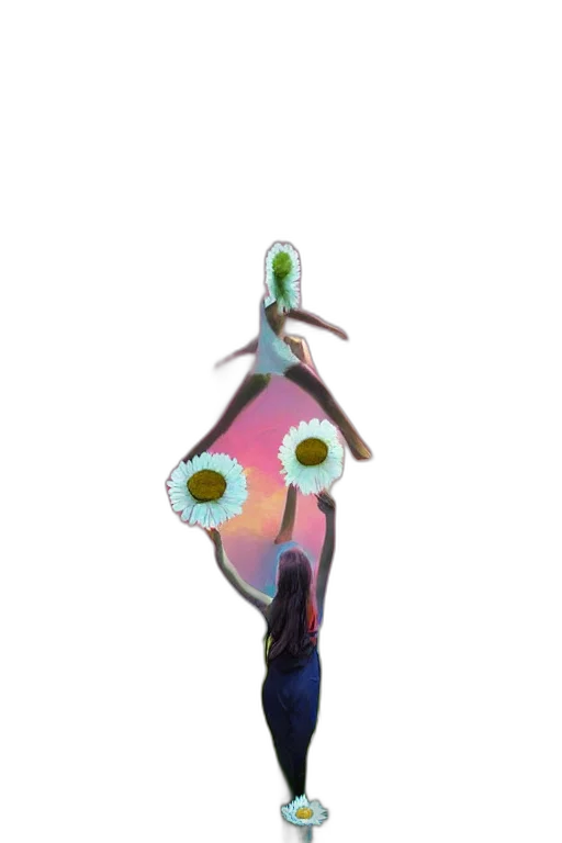 staff, mask, creature, umbrella transparent PNG cut-out