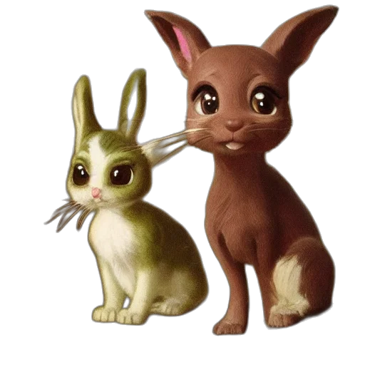 animal, 3d render, concept art, cartoon transparent PNG cut-out