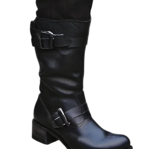 shoes, jacket, weapon, 3d render transparent PNG cut-out