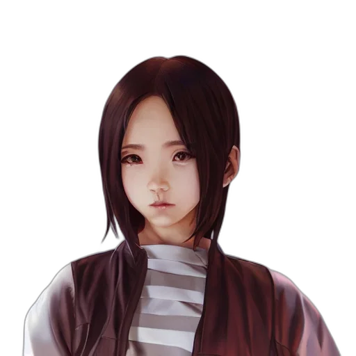 jacket, face, staff, photorealistic transparent PNG cut-out