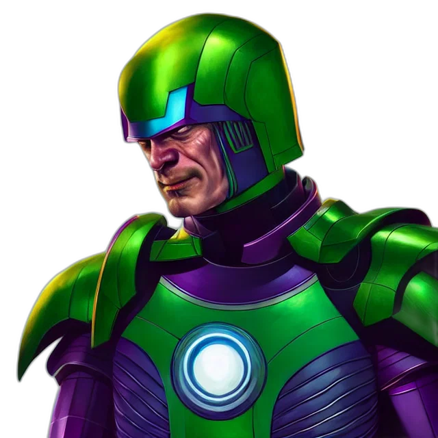 robot, face, concept art, comic book art transparent PNG cut-out
