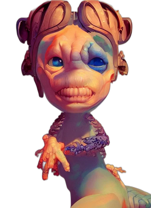 creature, face, mask, robot transparent PNG cut-out