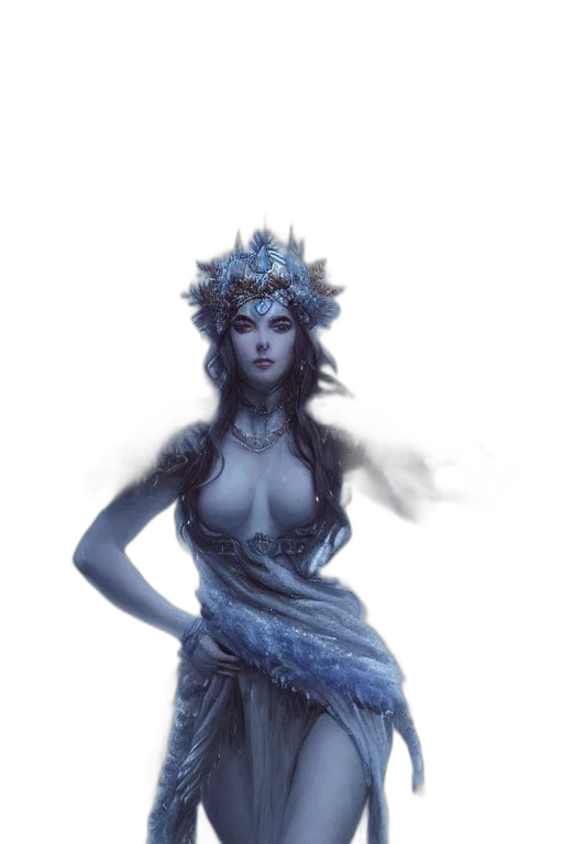 dress, crown, fantasy art, concept art transparent PNG cut-out