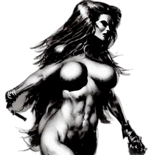 creature, comic book art, concept art, fantasy art transparent PNG cut-out