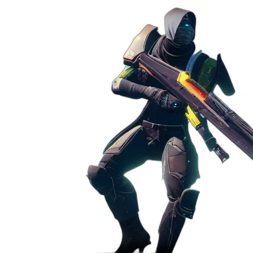weapon, sword, robot, staff transparent PNG cut-out