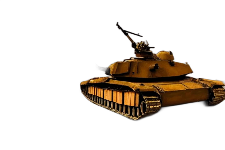 weapon, car, animal, 3d render transparent PNG cut-out