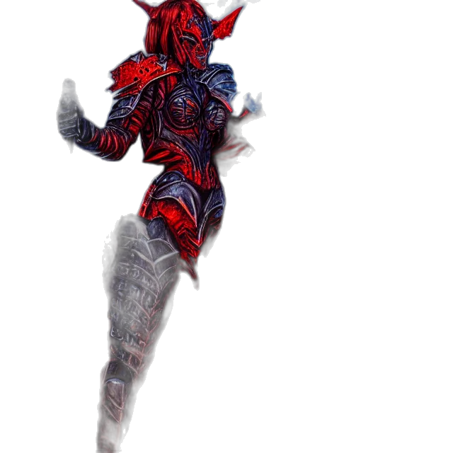 dragon, mask, creature, staff transparent PNG cut-out