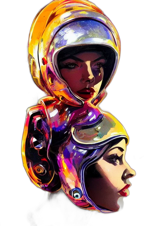 robot, mask, face, jewelry transparent PNG cut-out