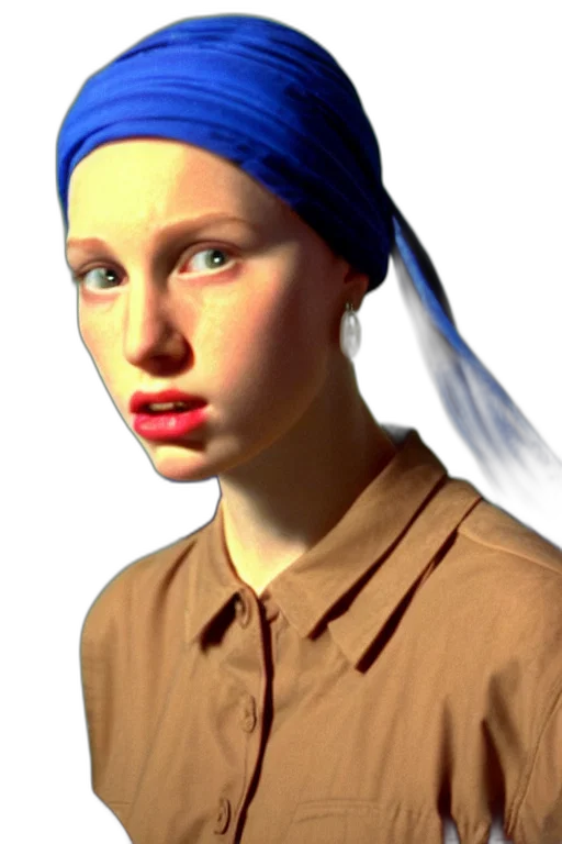 hat, face, jewelry, staff transparent PNG cut-out