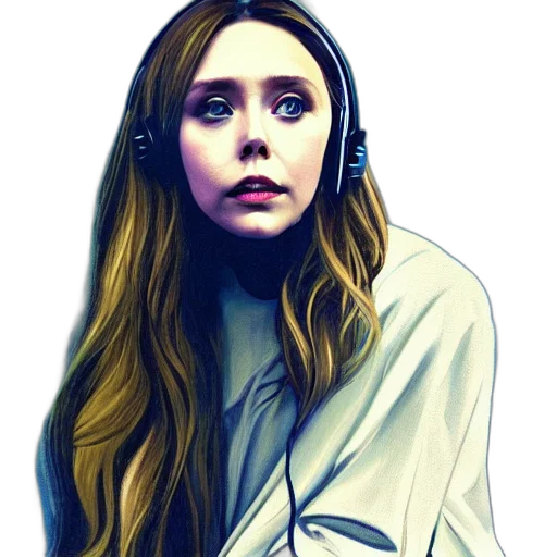 face, staff, hair, creature transparent PNG cut-out