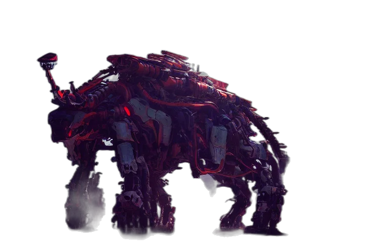robot, creature, animal, dragon transparent PNG cut-out