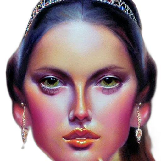 crown, jewelry, face, mask transparent PNG cut-out
