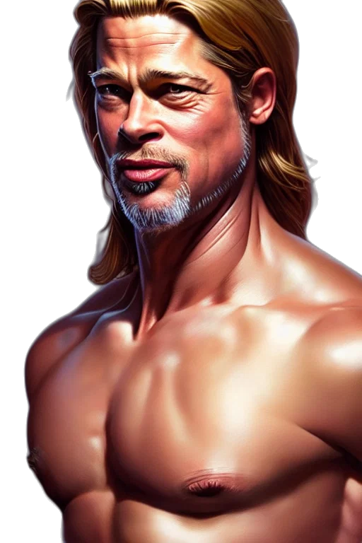 face, hair, photorealistic, fantasy art transparent PNG cut-out