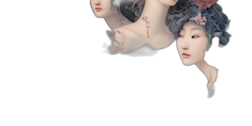 mask, jewelry, face, hair transparent PNG cut-out