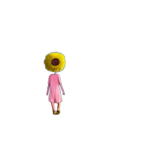 flower, dress, mask, hat transparent PNG cut-out