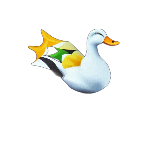 animal, pixel art, 3d render, vaporwave transparent PNG cut-out