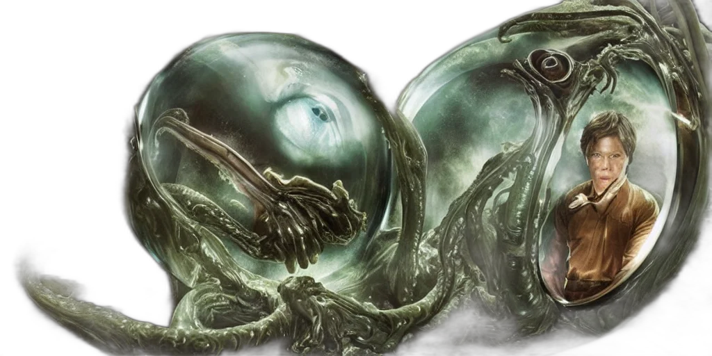 creature, mask, concept art, fantasy art transparent PNG cut-out