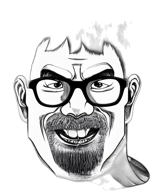 face, staff, creature, cartoon transparent PNG cut-out