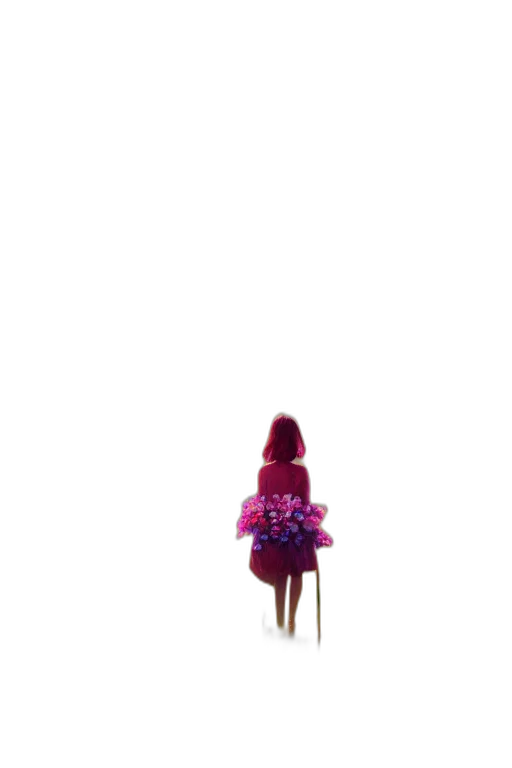 dress, umbrella, robot, flower transparent PNG cut-out