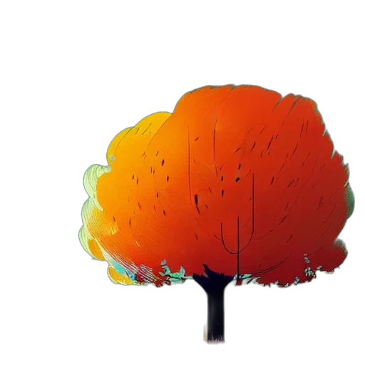 tree, crown, umbrella, flower transparent PNG cut-out