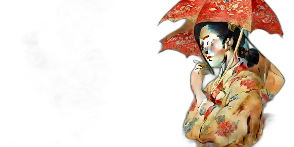 umbrella, dress, photorealistic, concept art transparent PNG cut-out