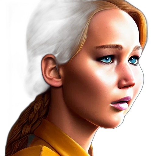 face, robot, photorealistic, fantasy art transparent PNG cut-out