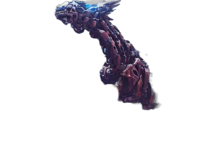 dragon, creature, weapon, sword transparent PNG cut-out