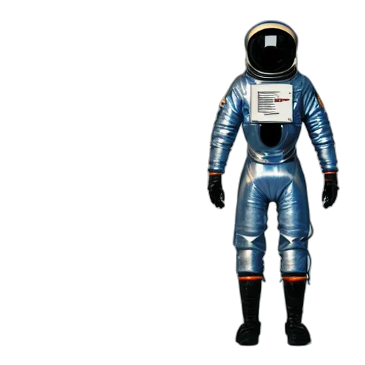 robot, jacket, concept art, 3d render transparent PNG cut-out