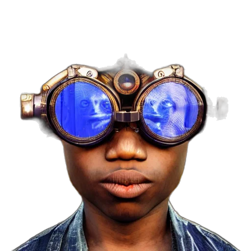 mask, face, robot, staff transparent PNG cut-out