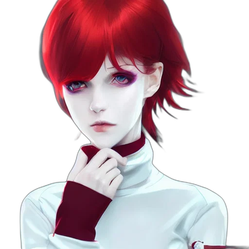 robot, staff, face, jacket transparent PNG cut-out
