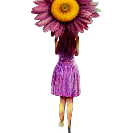 dress, flower, umbrella, crown transparent PNG cut-out