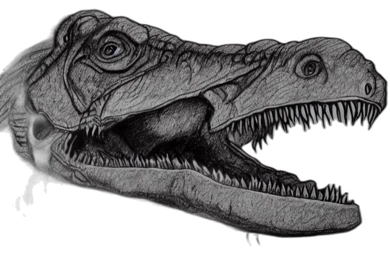 animal, creature, dragon, face transparent PNG cut-out