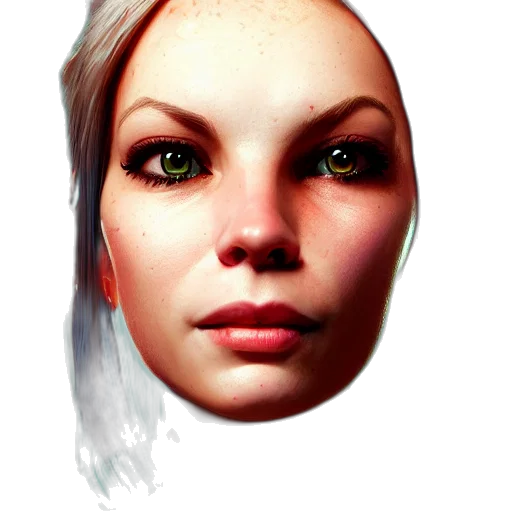 face, mask, robot, creature transparent PNG cut-out